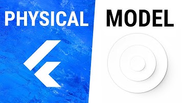 Flutter PhysicalModel Widget