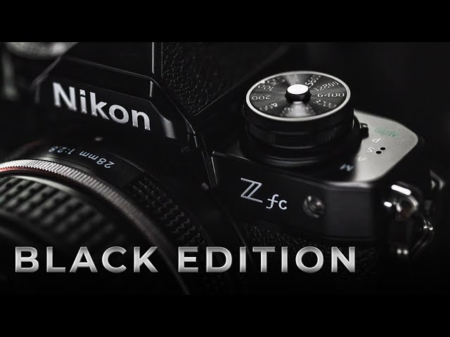Hands On: Nikon Zfc Black Edition - This Is STUNNING! - YouTube