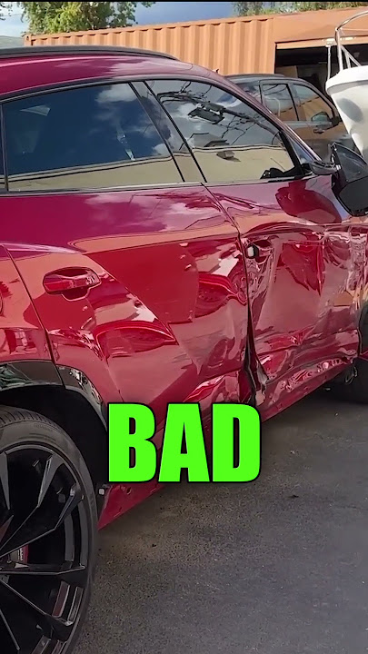 My Rental Lamborghini Urus Crashed 2 hours into the Rental