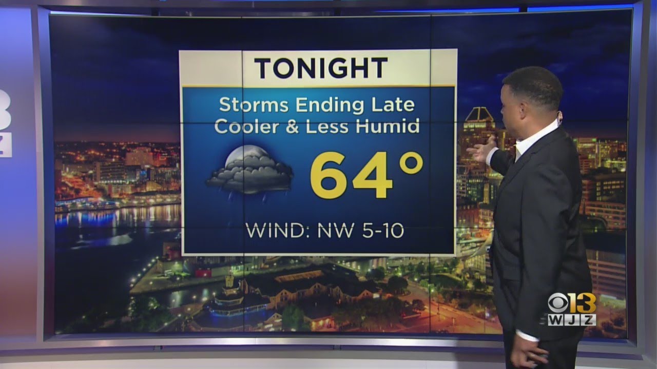 Meteorologist Derek Beasley Has Your Thursday Evening Weather YouTube