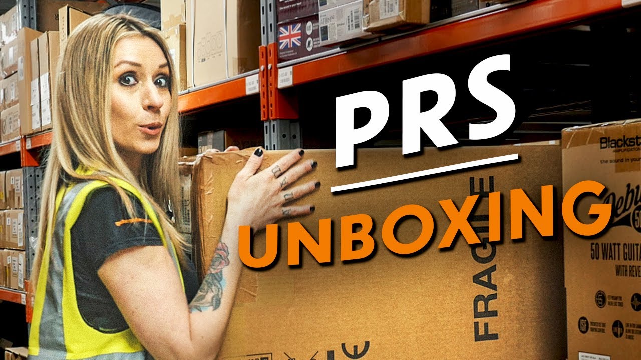 PRS Custom 24-08 Yellow Tiger Unboxing - YouTube