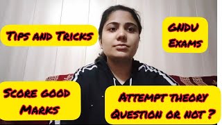How to attempt accounts paper ||GNDU exams ||Tips and tricks