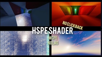 MCPE||HSPE SHADER PBR TEST 44||NO LAG SHADER||Support 1.18.12
