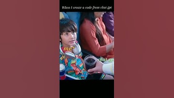 When I create code from chatgpt . #coding #apps #viral #shorts #coder #students #ai #Cs #college