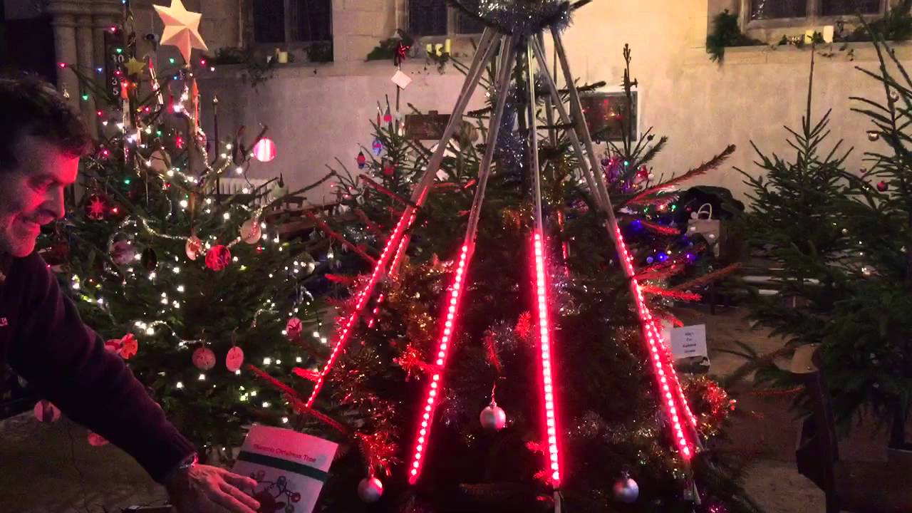 Theremin Arduino Christmas Tree - YouTube