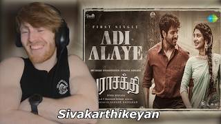 Adi Alaye | Parasakthi | Sivakarthikeyan | Sreeleela | G.V. Prakash • Reaction By Foreigner