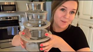 Glass and silicone kitchen storage containers - my quick thoughts