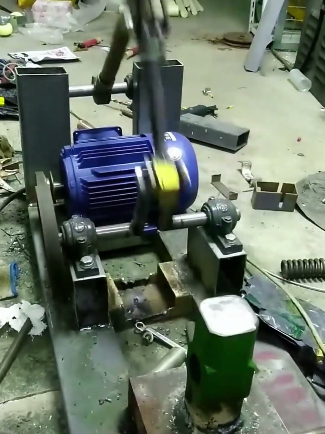 Making an electric hammer process