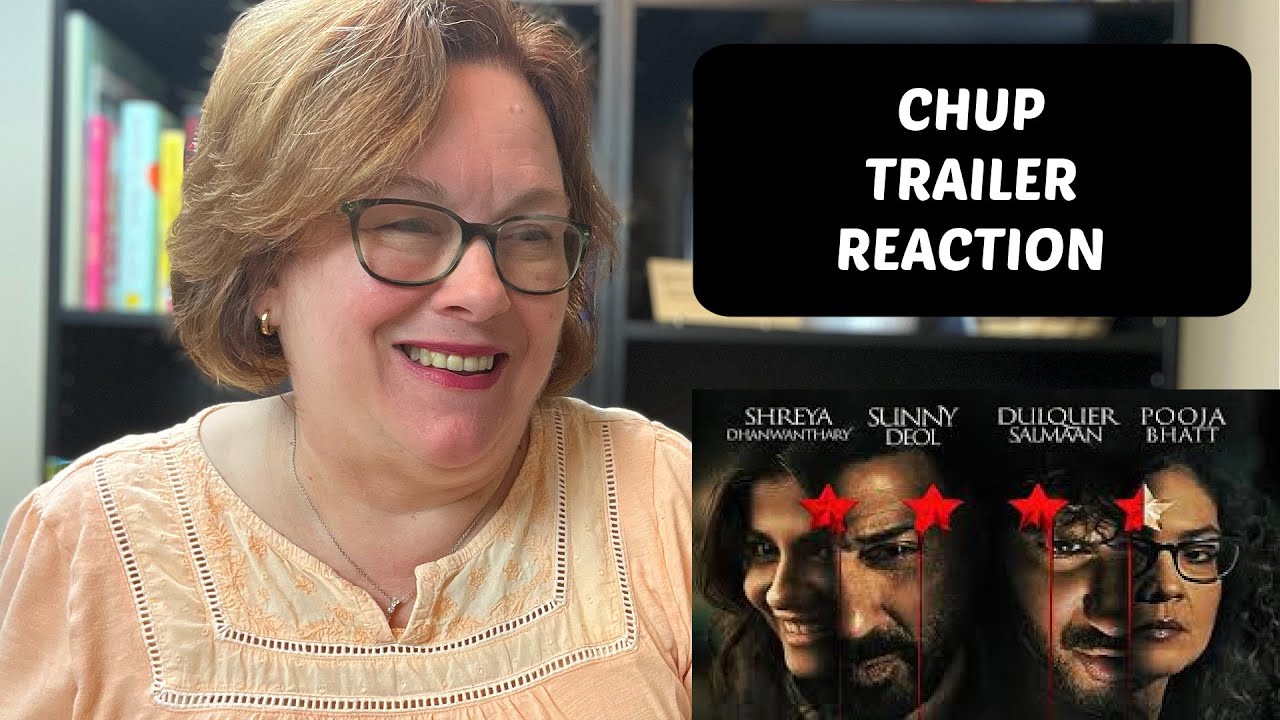 Chup Trailer Reaction | Dulquer Salmaan | Sunny Deol