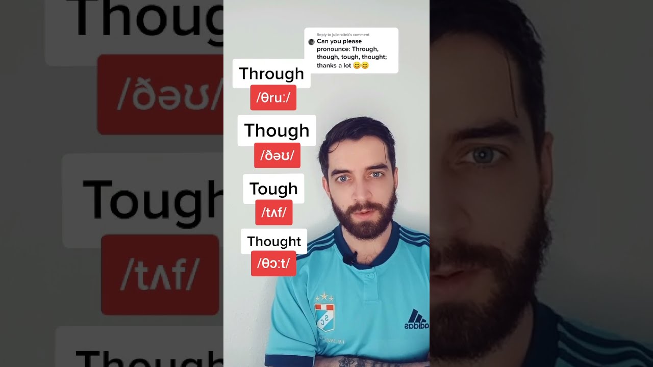 How To Pronounce THROUGH THOUGH TOUGH THOUGHT