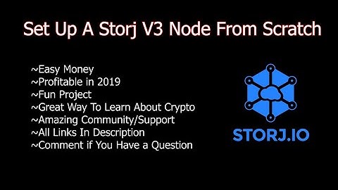 How to Setup A Storj node WINDOWS 10 (V3) (easy -- profitable in 2020) RENT OUT HARD DRIVE SPACE