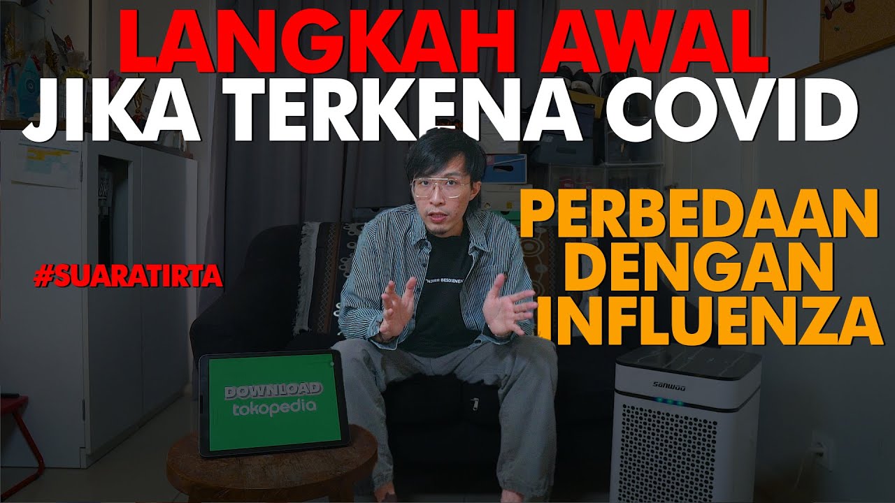 Jangan Panik! dr. Tirta Jelaskan Langkah Awal Jika Terkena Covid