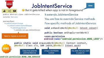 Services in Android - Deel 11, JobIntentService - Een inleiding