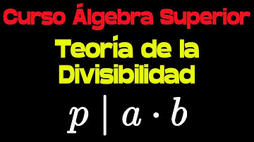 Teoría de la Divisibilidad Números Enteros | Curso de Álgebra Superior