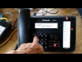 Voice mail on Panasonic NS700