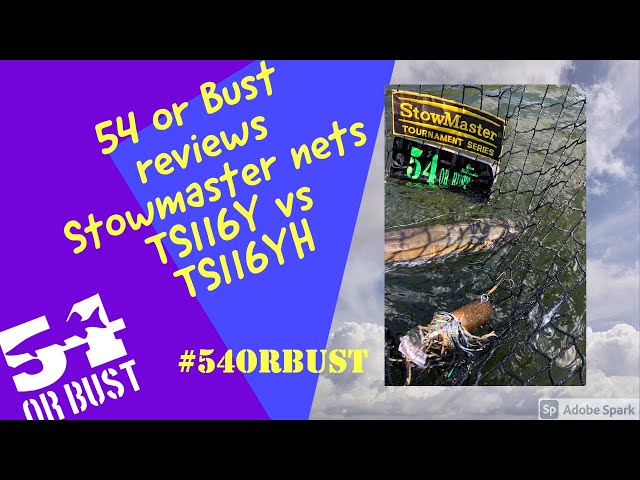 54 or Bust reviews: Stowmaster TS116Y vs TS116YH ( musky gear 101)