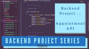 Backend web api | Appointment API Part 2