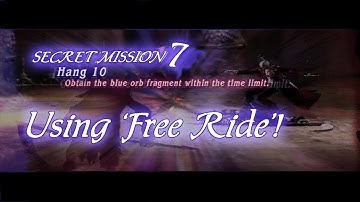 Devil May Cry 3 - Secret Mission 7 Hang 10 - Using FREE RIDE ONLY