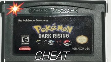 Pokemon. DARK RISING👍CHEAT ALL legendary mathematical Pokemon GBA HACK