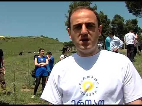 გამწვანების აქცია მახათას მთაზე