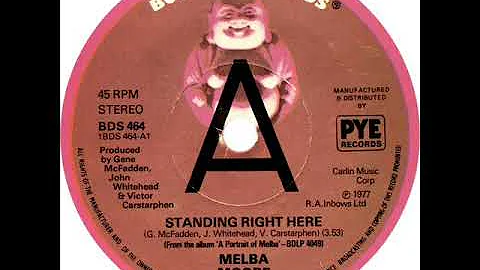 Melba Moore - Standing Right Here