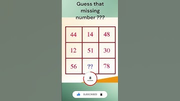 Guess that missing number???   #math #shorts #viral #guessthenumber #tricks  #mathpuzzle #study