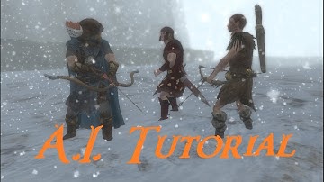How To Make Your Own Skyrim A.I. Battle! - Tutorial