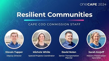 OneCape 2024, Day 1 Plenary - Resilient Communities Lightning Talks