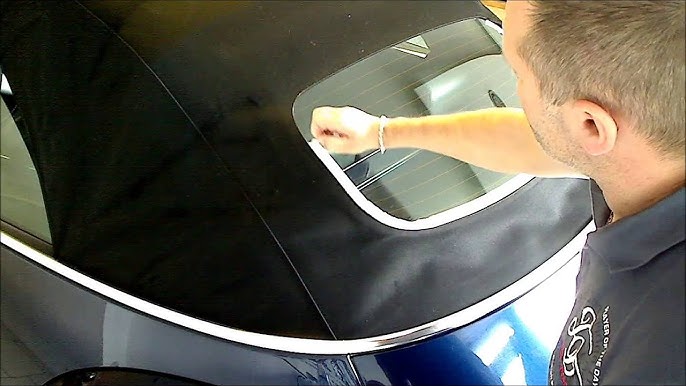 EP-104 // AUDI A5 problème caché sur la lunette arrière vitre