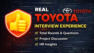 How He Cracked Toyota | VIT ECE Student | DSA, Coding Strategy &amp; Interview Rounds