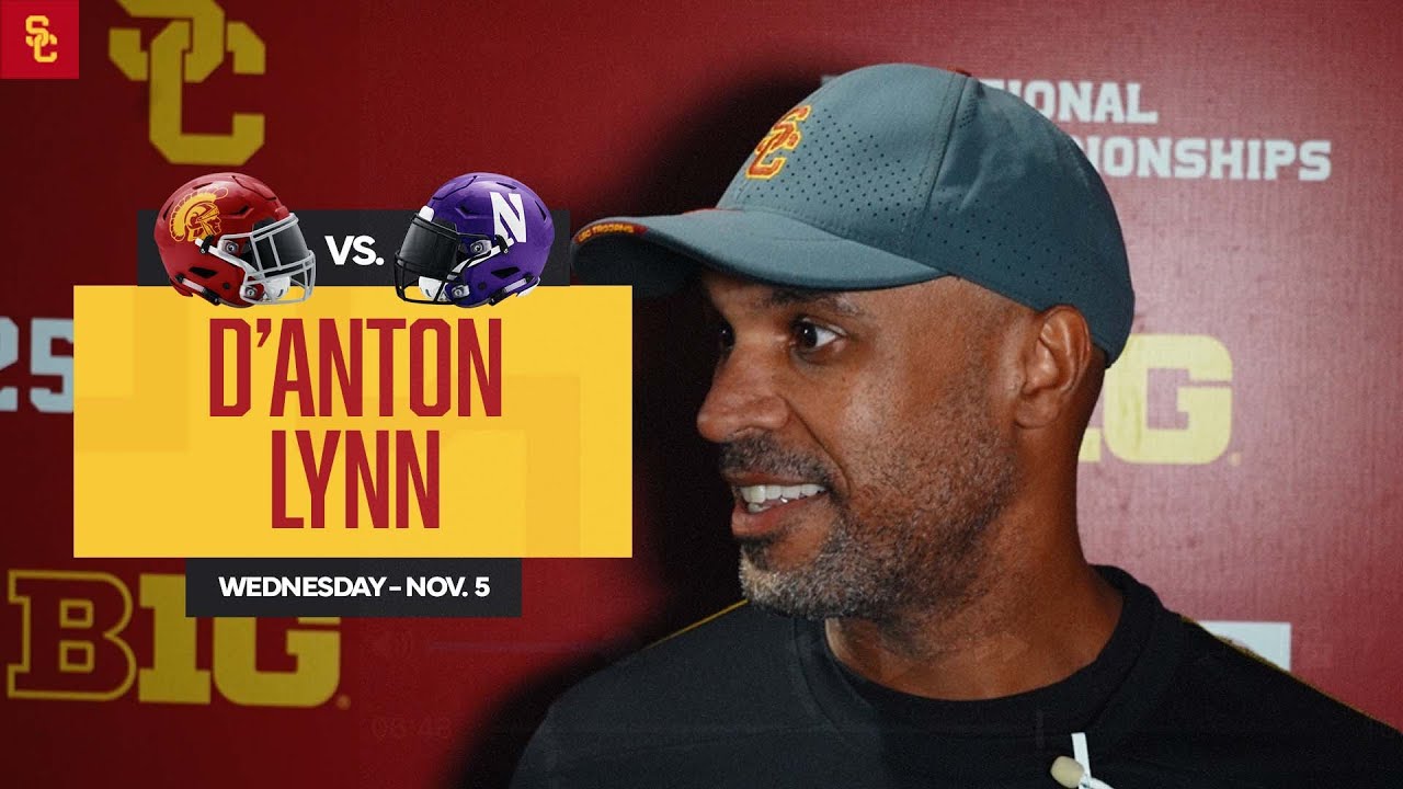 USC DC D'Anton Lynn | Wednesday of Northwestern Week