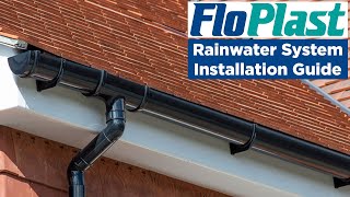 FloPlast Rainwater System Installation Guide