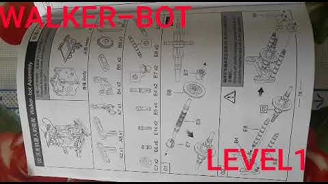 WALKER-BOT and DOG-BOT|13 in 1 solar robot kit