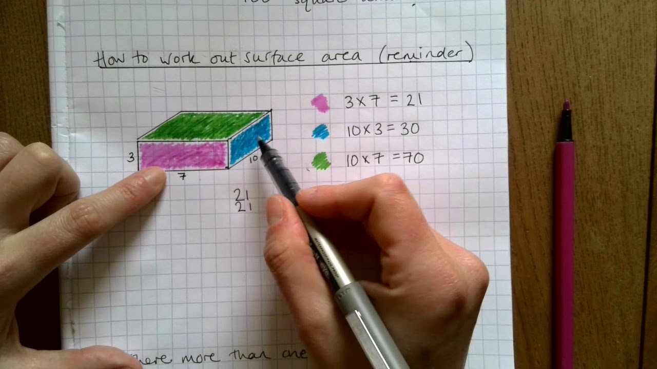 Surface Area Challenge - Maths Investigation - YouTube