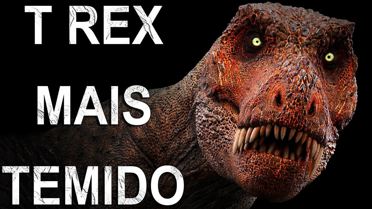 Por que o Tyrannosaurus rex é considerado o dinossauro mais temido？