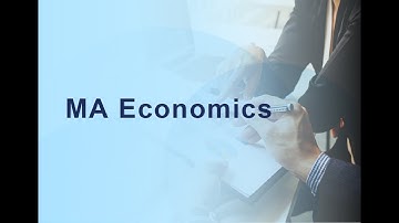 M.A ECONOMICS  | P. G. COURSES AT S.D.N.B.V.C