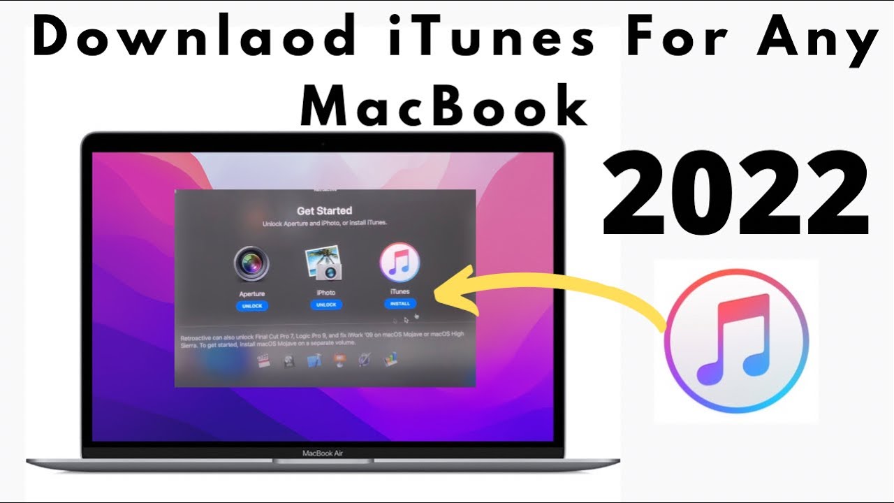 How to install iTunes on macOS CatalinaBig SurMonterey install