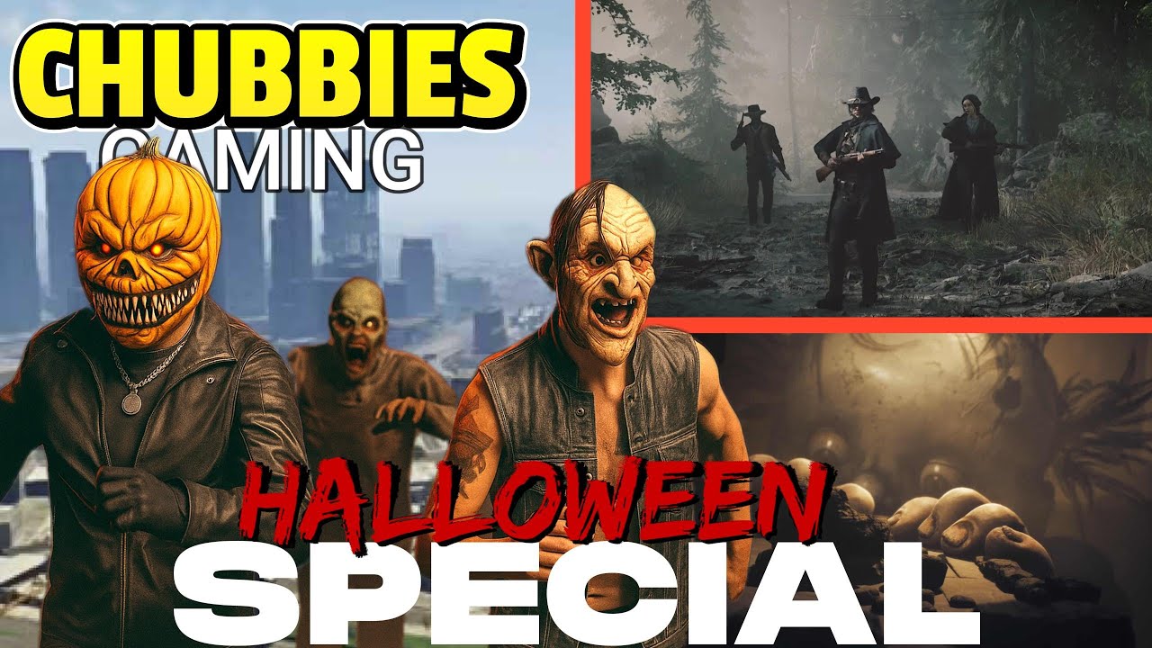 Halloween MADNESS! - GTA5/Hunt1896/LittleNightmares3