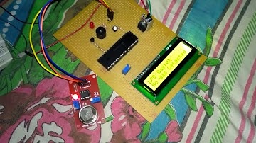 LPG gas detection Using PIC microcontroller