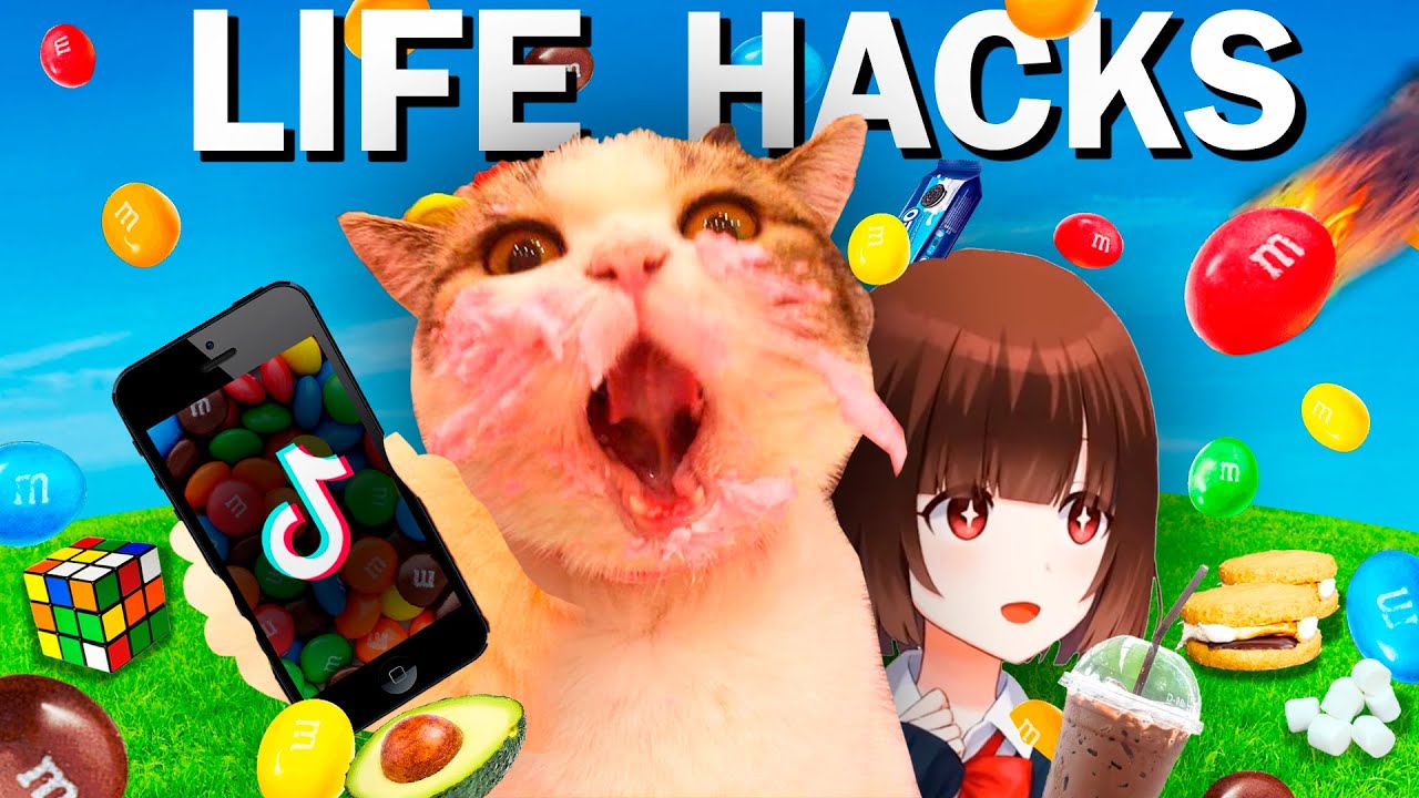 🥳Probé los LIFE HACKS más VIRALES de TIK-TOK