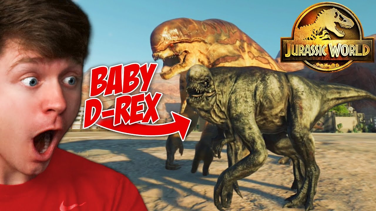 BABY DISTORTUS REX in JURASSIC WORLD EVOLUTION 2!?
