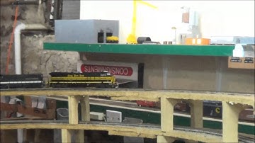 HO Scale trains on Tim Anderson