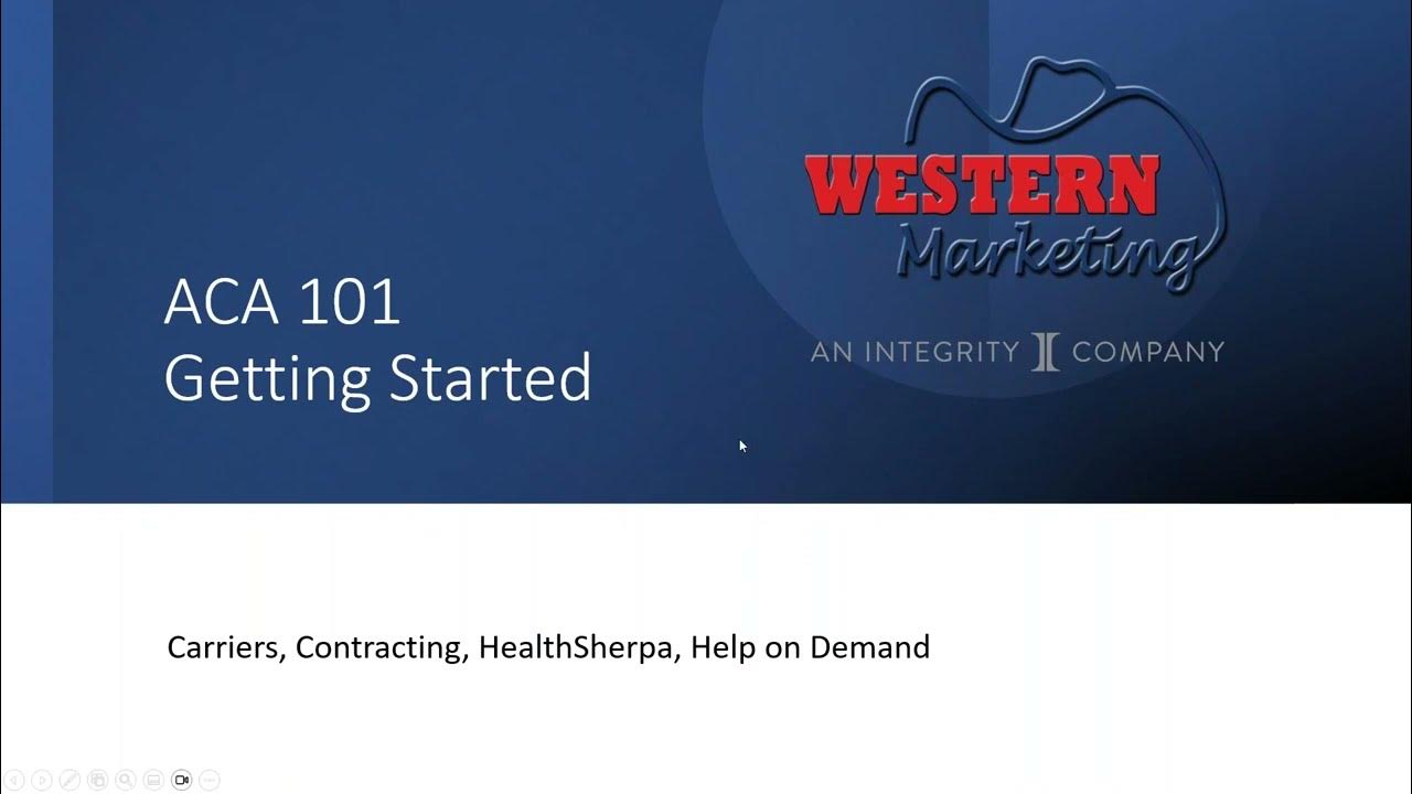 ACA 101 and Health Sherpa Walkthrough YouTube