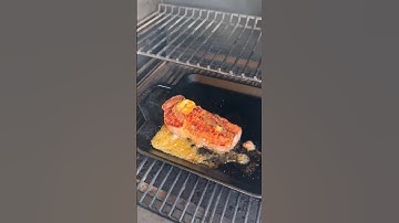 How to cook steak on a traeger with finishing butter