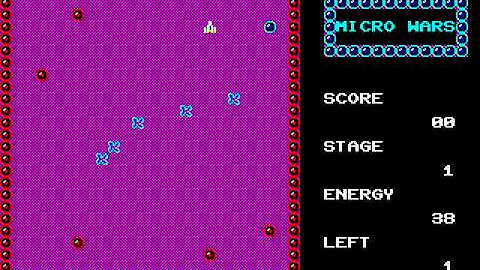 Micro Wars Craig VIDEO FOR SHARP X1 FROM http craig anderson themes weebly com