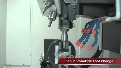 Fanuc RoboDrill Tool Change
