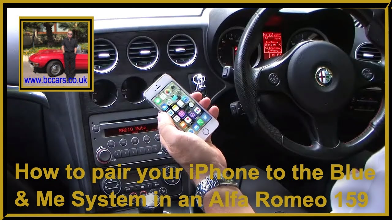 How To Pair Your Iphone To The Blue Amp Me System In An Alfa