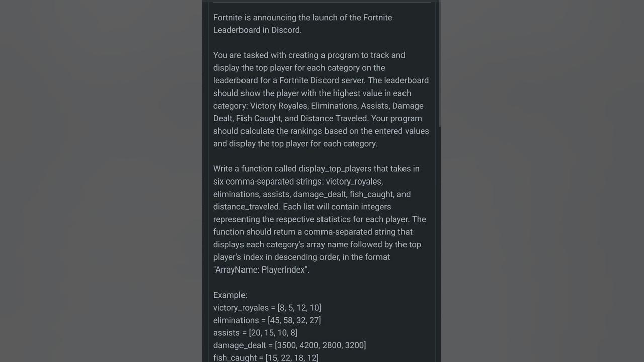 Introducing the Fortnite Leaderboard in Discord