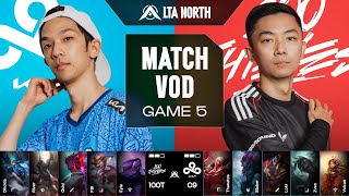C9 vs 100 - Week 7 Day 1 | LTA North | Split 3 2025 | Cloud9 vs 100 Thieves | Game 05