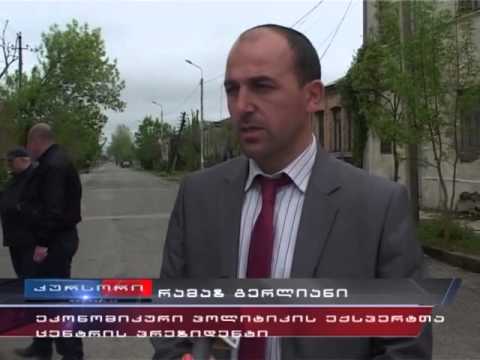 ეკონომიკური პოლიტიკის ექსპერტთა ცენტრის წარმომადგენელი ფოთში 14 04 2014